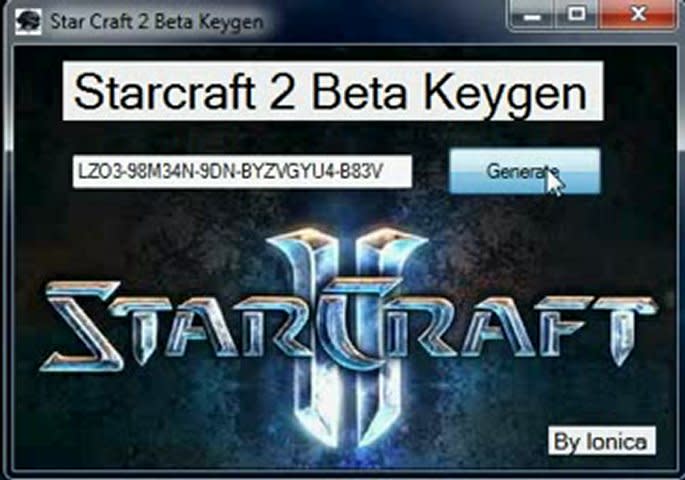 starcraft ii wings of liberty activate a game key